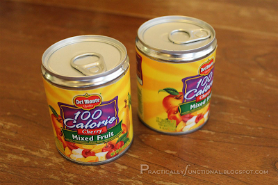 Mixed fruit pop tab cans