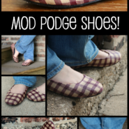 Mod Podge Shoes