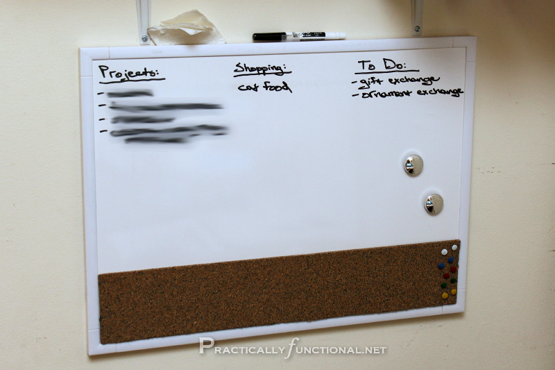 Diy Bulletin Board Magnets Dry Erase