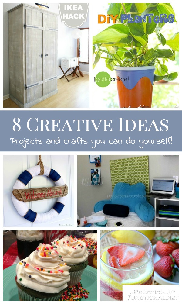 8 Creative Ideas! | Projects And Crafts You Can DIY!