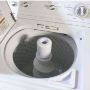 How to clean a top loading washing machine with vinegar and bleach