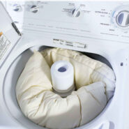 Did you know you can wash & whiten pillows in your washing machine?! Learn how here!