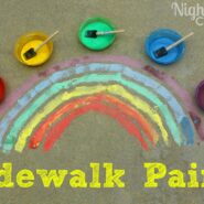 Make Your Own Sidewalk Paint