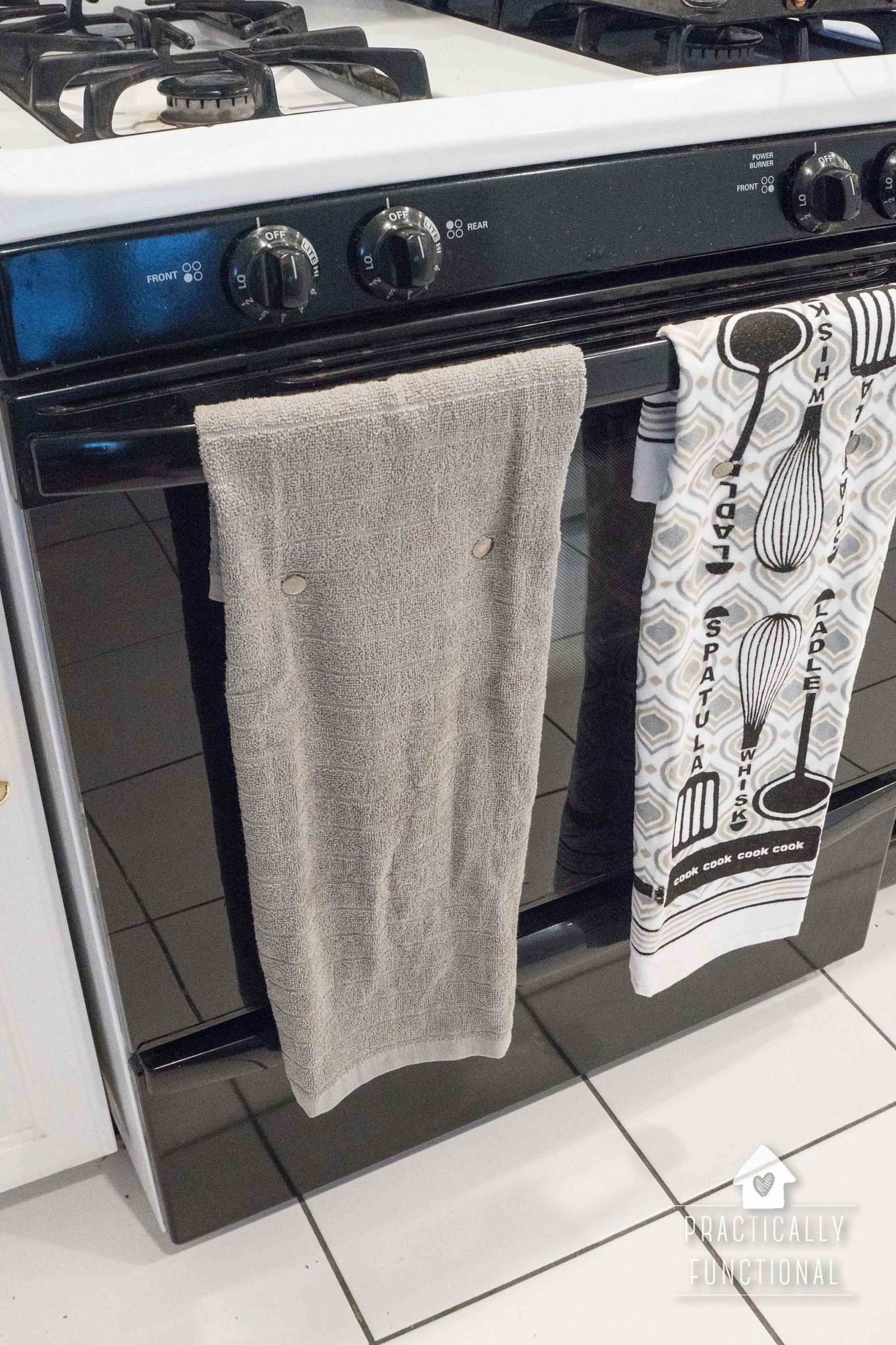 How To Make Hanging Kitchen Towels