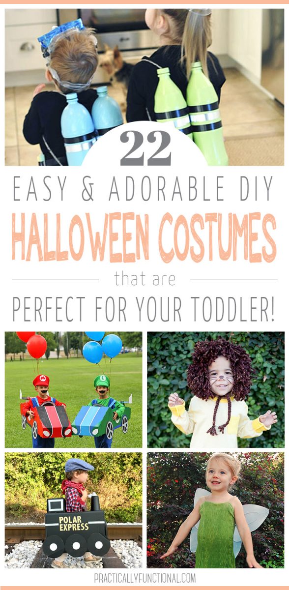 Easy and Adorable DIY Toddler Halloween Costumes