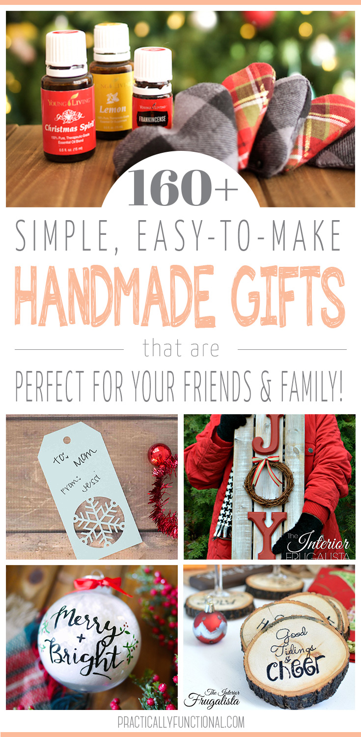 160+ Handmade Gift Ideas – Practically Functional