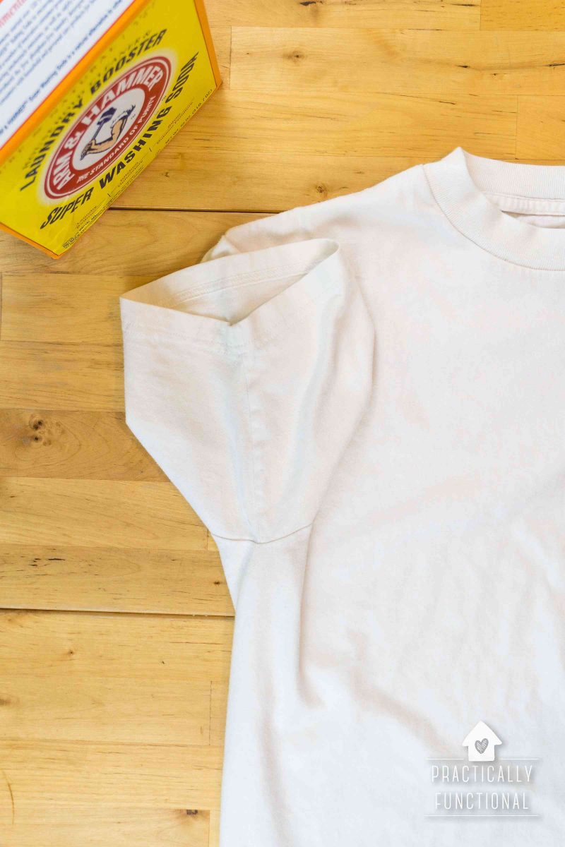 how to remove yellow sweat stains from your clothes the easy way