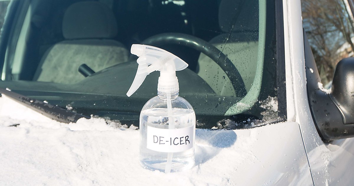2x Snow Melting Spray Car Window Glass Deicing Winter De Icing