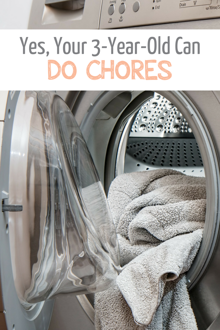 chores for three year olds