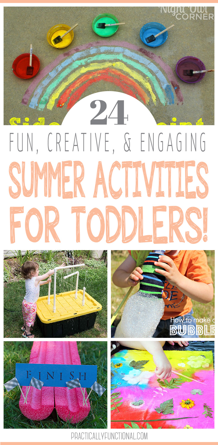 24 super fun summer activities for toddlers