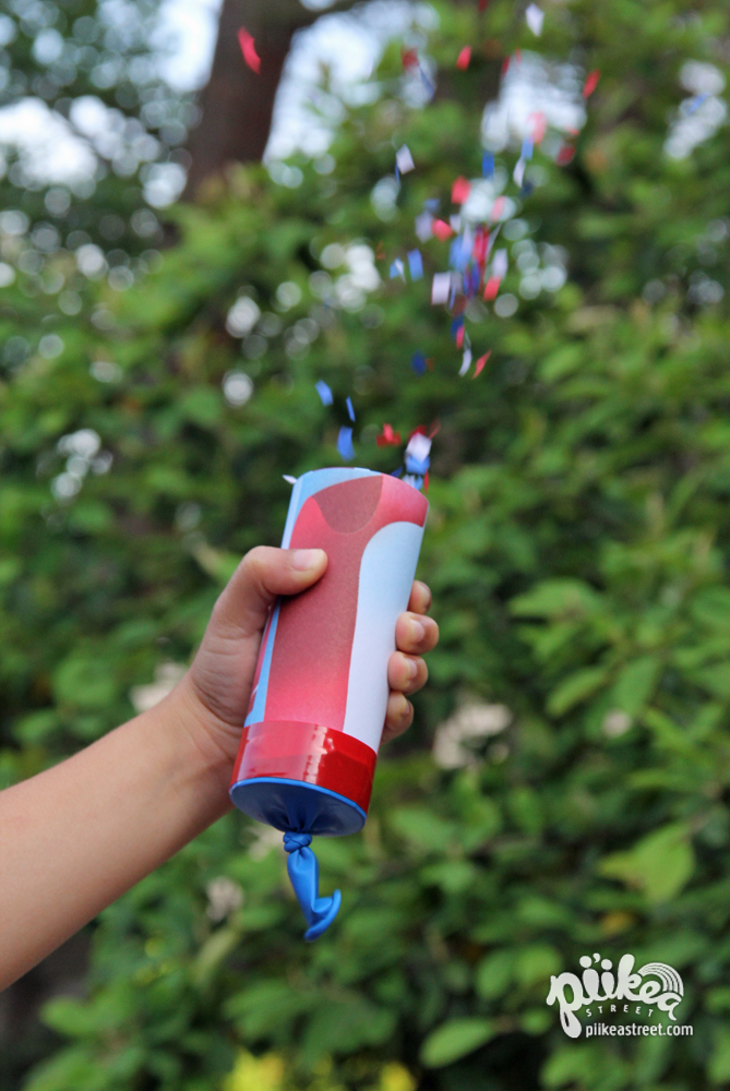 Homemade confetti launchers and 26 other 4th of july crafts for preschoolers