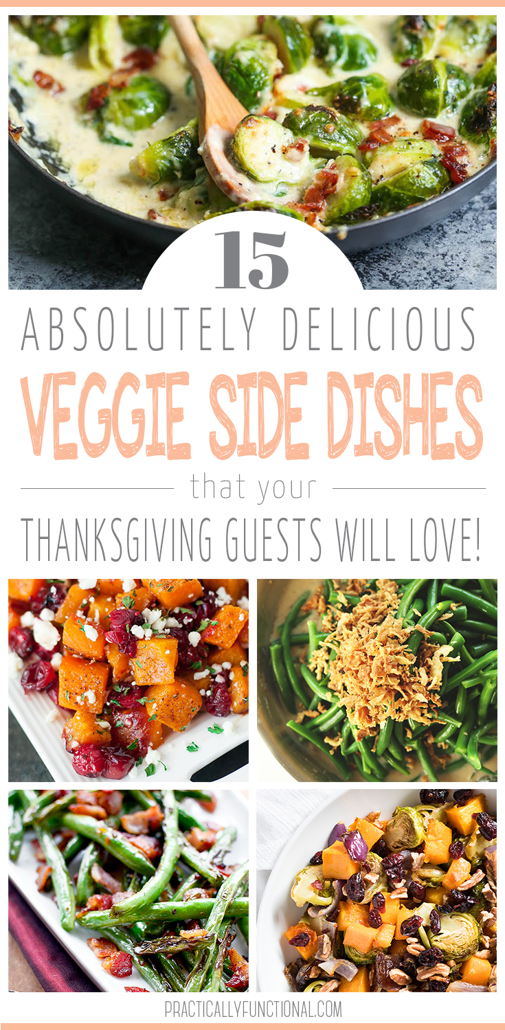 15 thanksgiving vegetable side dishes everyone will love pin