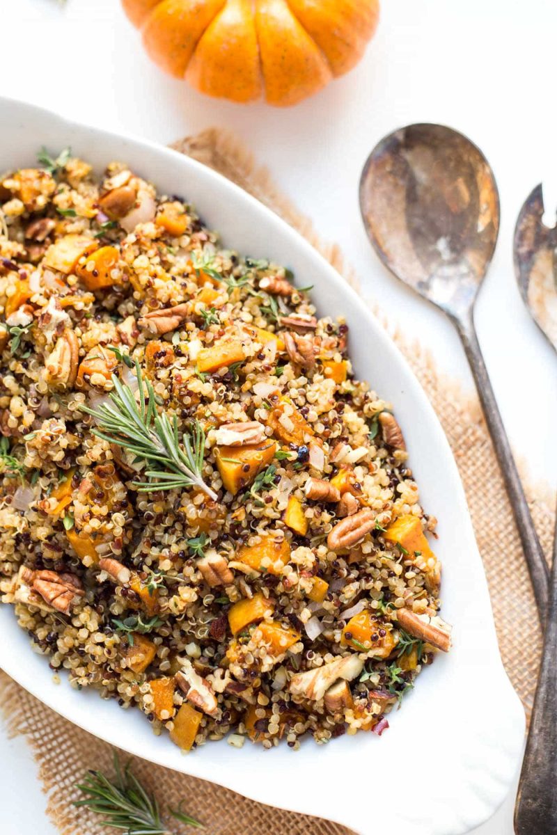 Easy quinoa stuffing recipe and 14 other thanksgiving vegetable side dishes everyone will love