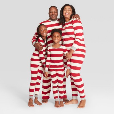 Burts bees baby striped holiday rugby family pajamas and 19 other matching family Christmas pajamas that are warm, comfy, and totally budget-friendly!