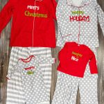Diy matching family christmas pajamas made with a cricut maker