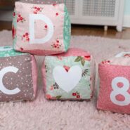 Learn how to make your own soft baby blocks with a cricut maker