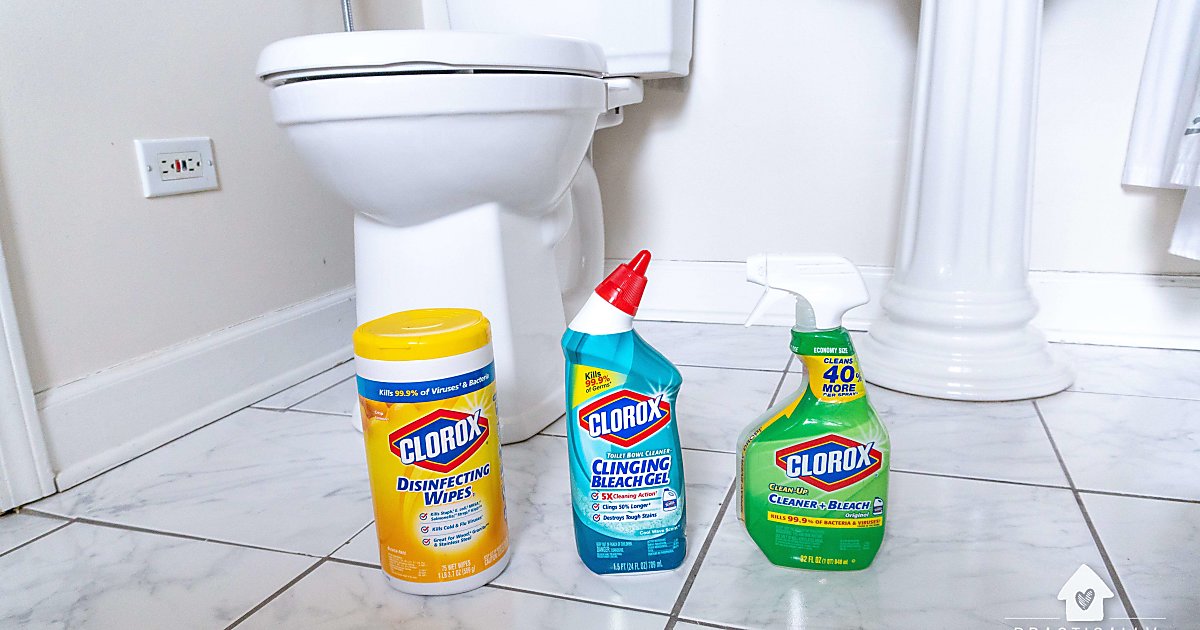 Deep Clean Your Bathroom With These 10 Simple S Practically Functional - How To Use Bleach Clean Bathroom