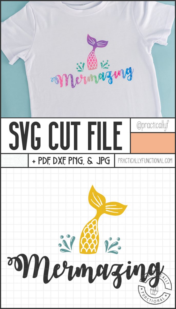 Mermazing svg cut file bundle for cricut and silhouette