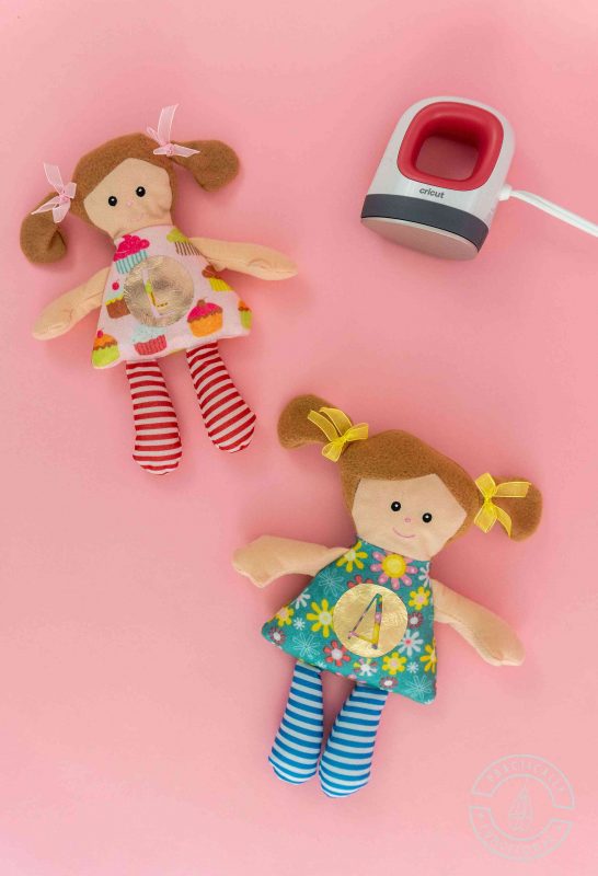 How to make personalized stuffed animals or dolls with the cricut easypress mini