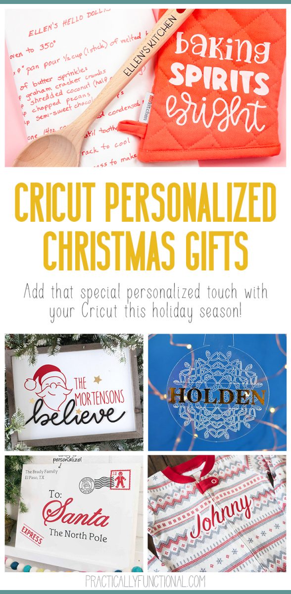 25 cricut personalized gifts for christmas pin