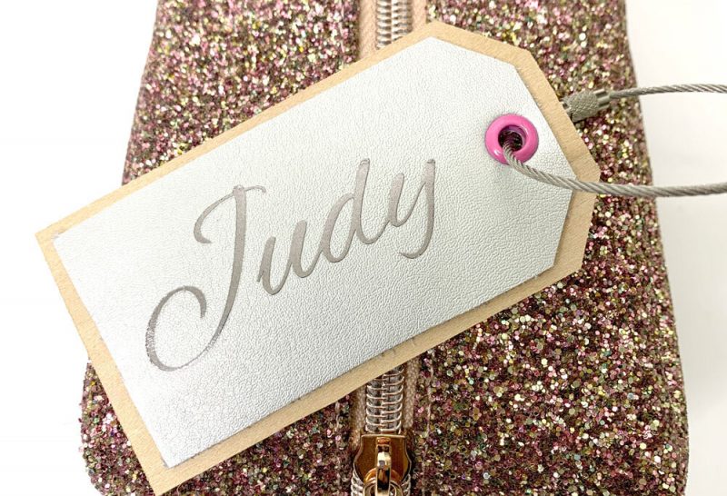 Judy gift tag luggage tag