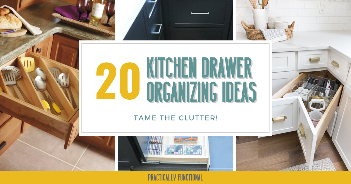 How To Organize Your Kitchen Drawers, How To Organize Deep Corner Kitchen Cabinets
