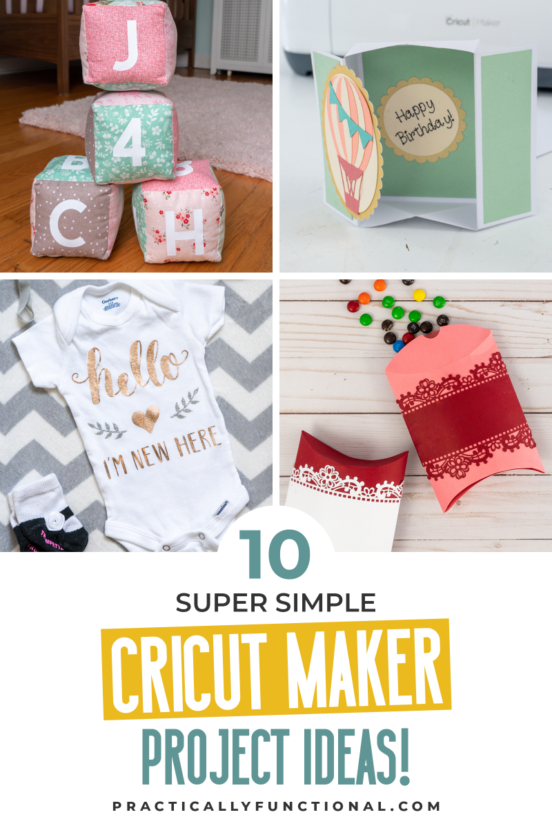 10 super simple cricut maker projects that are perfect for beginners